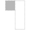 Dog Kennel Black 52.1 ft¬≤ Steel